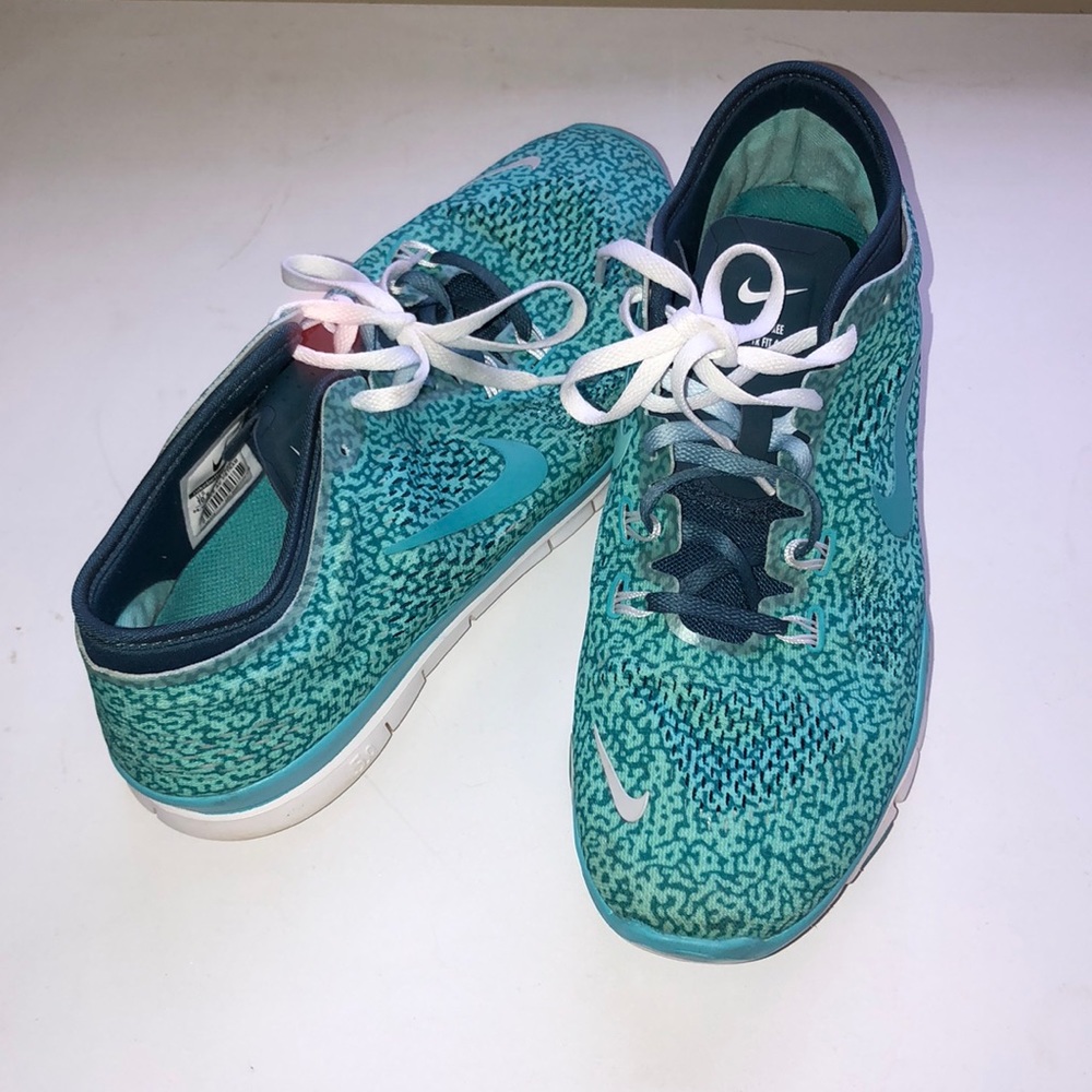 Blue Nike Free Tr Fit 4